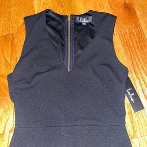 black cocktail dress xs by lulus